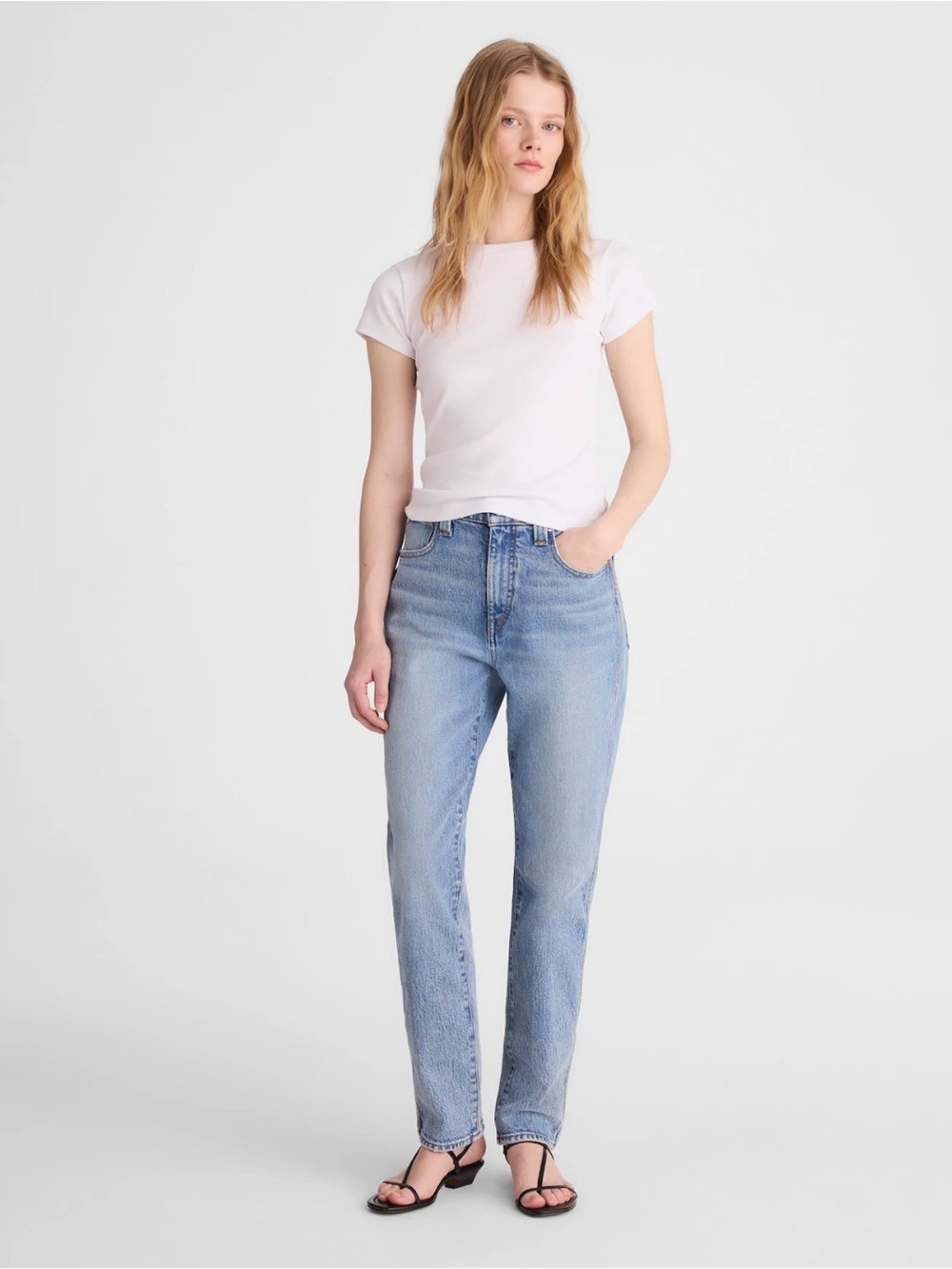 Madewell The Perfect Vintage Straight Jeans Sz 25